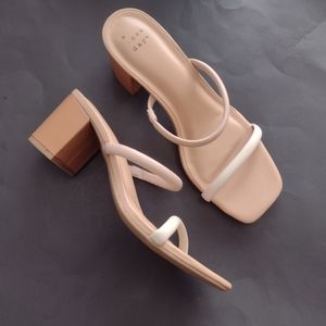 A NEW DAY Slide Strap Heel Sandals Size 7.5